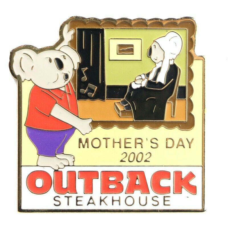 Outback Steakhouse Mother's Day 2002 Lapel Pin - Fazoom