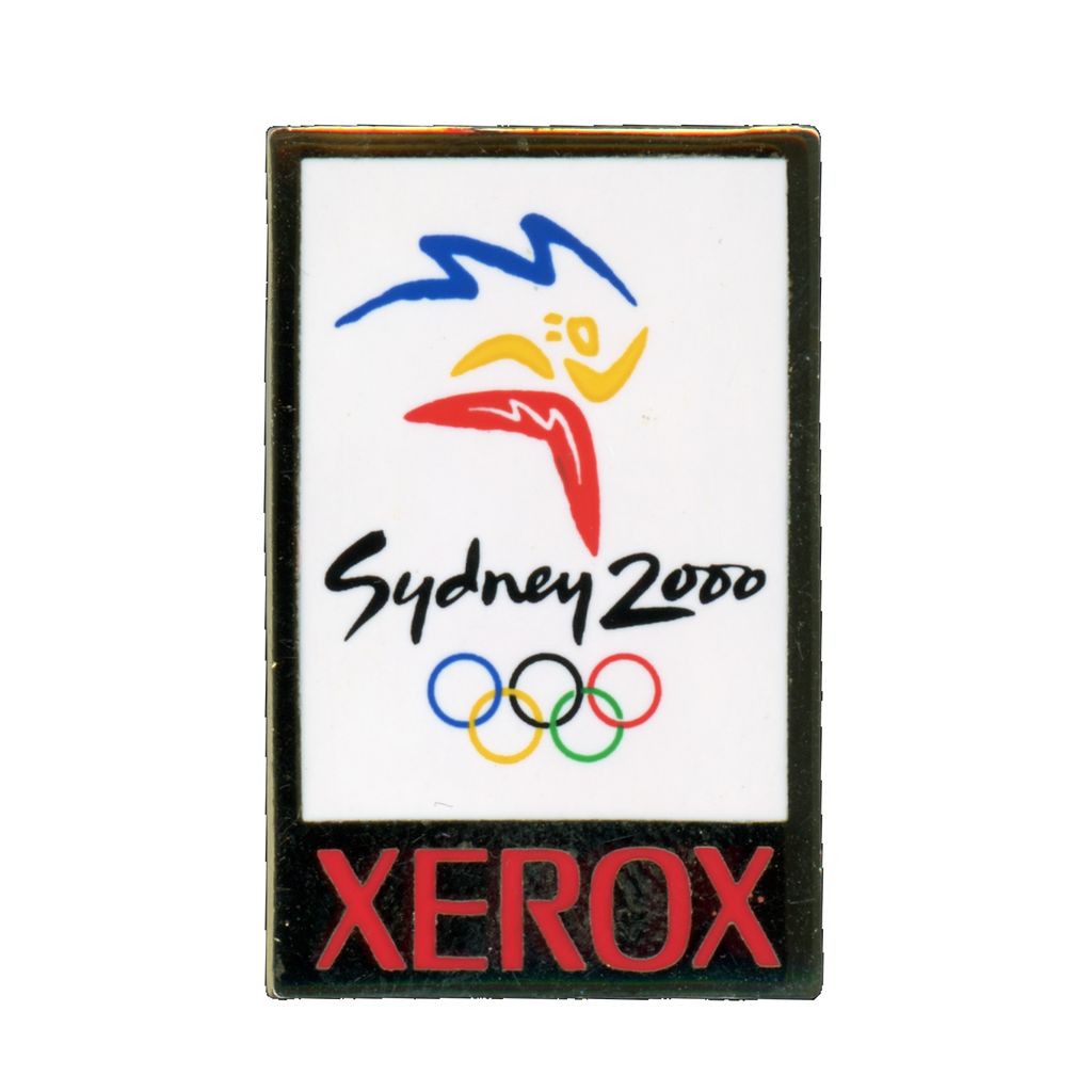 Xerox Sydney 2000 Olympics Logo Lapel Pin Front
