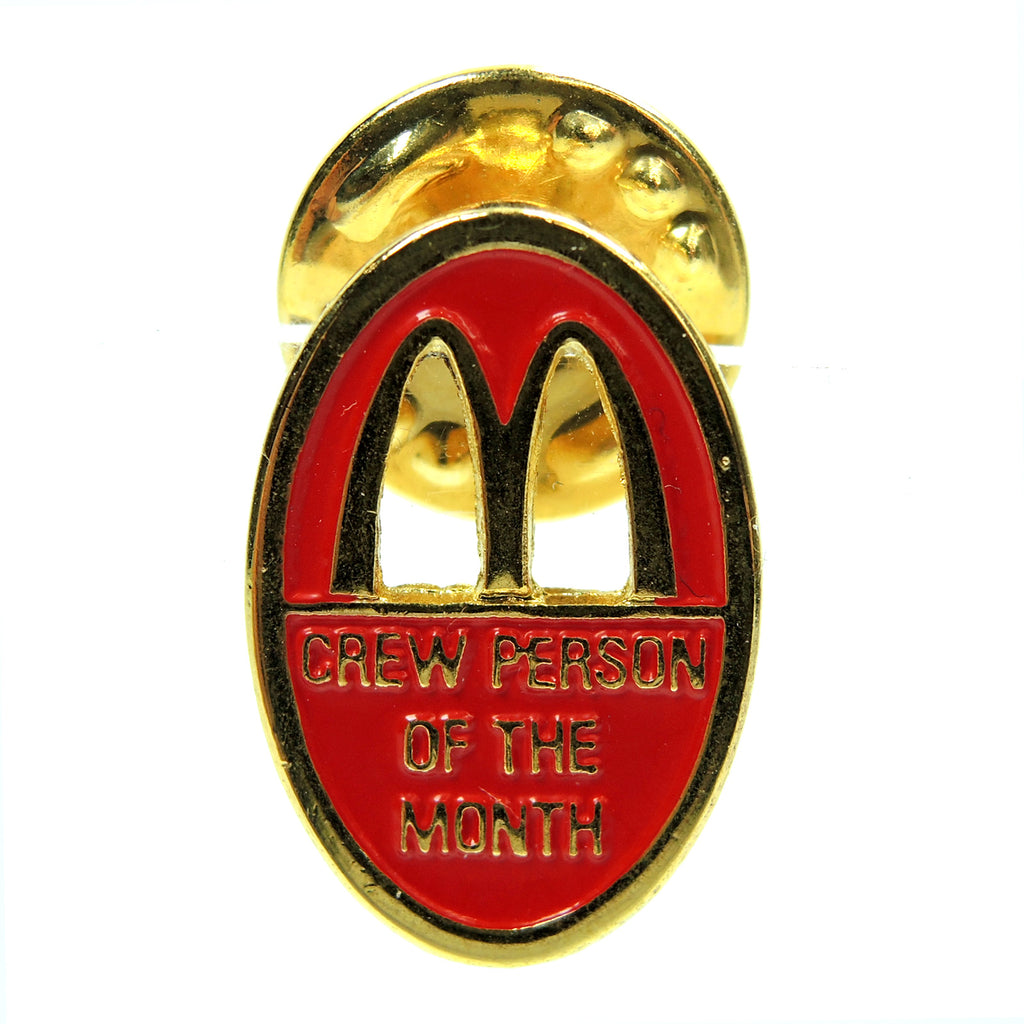 McDonald's Crew Person of the Month Lapel Pin - Fazoom