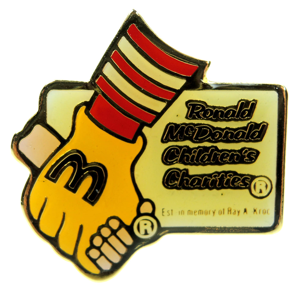 McDonald's Ronald McDonald Children's Charities RMMC Lapel Pin - Fazoom