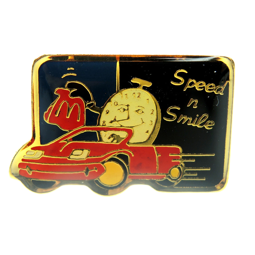 McDonald's Speed n Smile Lapel Pin - Fazoom