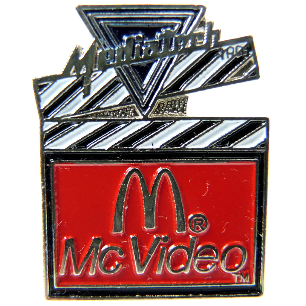 McDonald's McVideo Mediatech Lapel Pin - Fazoom
