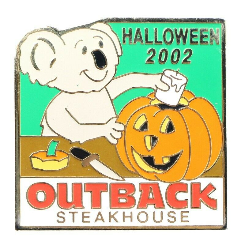 Outback Steakhouse Halloween 2002 Lapel Pin - Fazoom