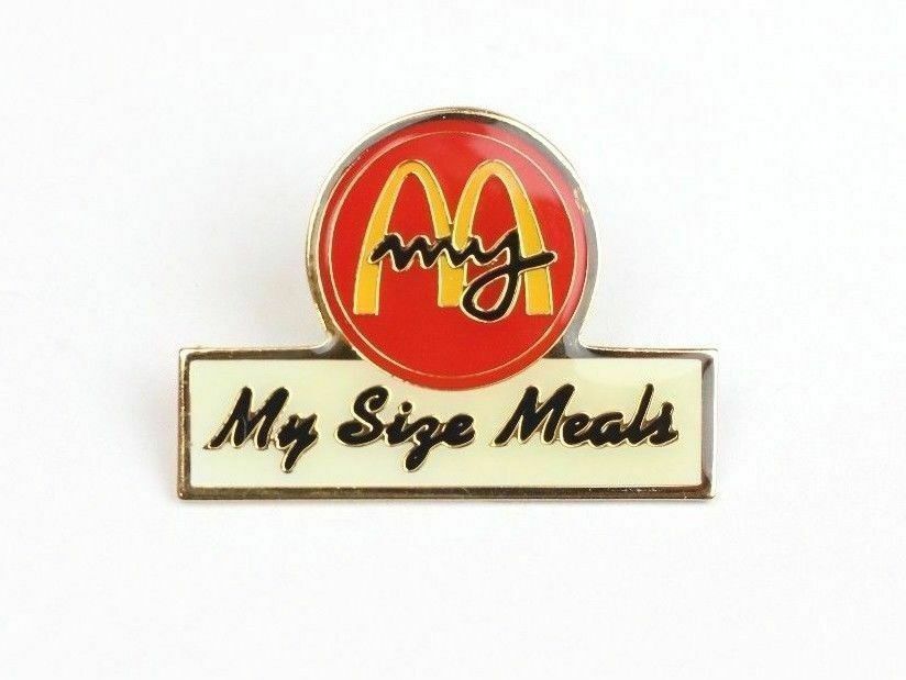 McDonald's My Size Meals Lapel Pin - Fazoom
