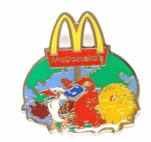 McDonald's 2000 SYDNEY Olympics Sponsor MASCOT Olly Syd Millie Lapel Pin - Fazoom