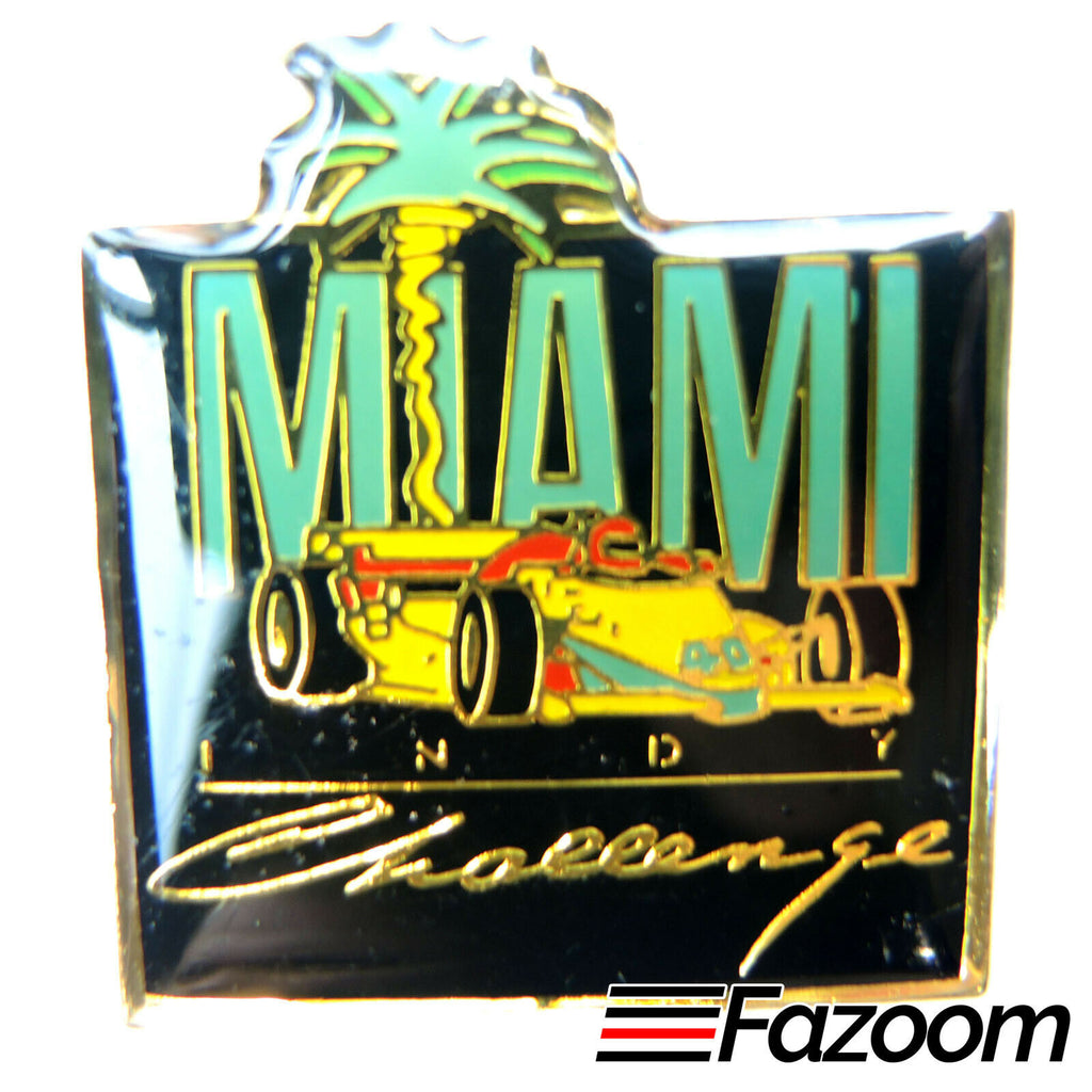 Miami Indy Challenge - IndyCar CART Racing Lapel Pin - Florida - Fazoom