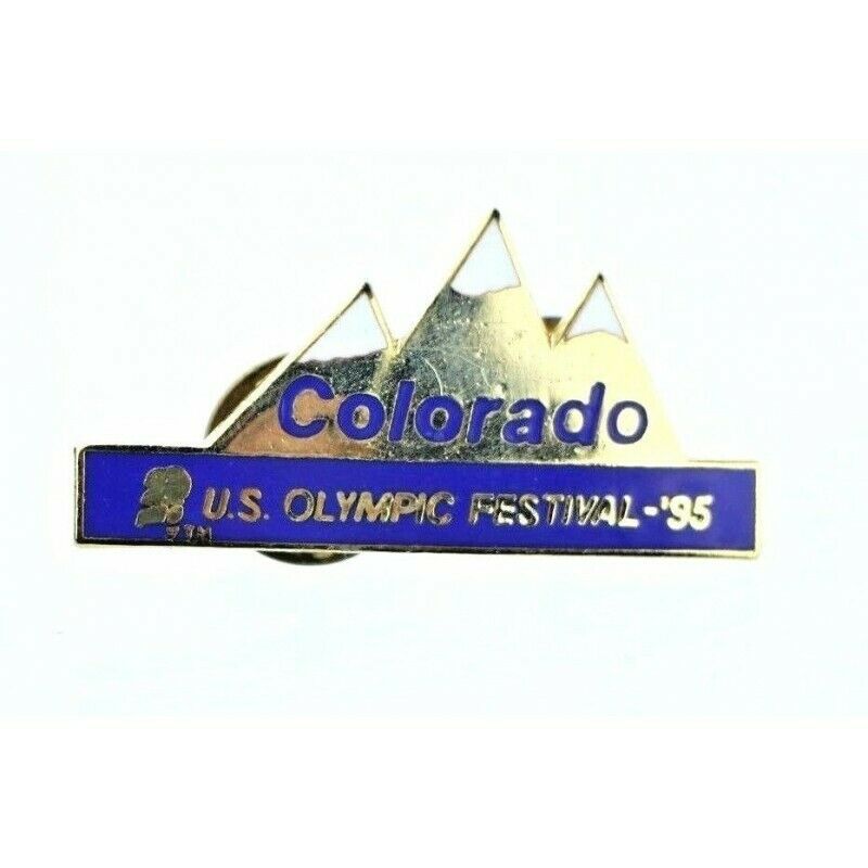 US Olympic Festival '95 1995 Colorado Lapel Pin - Fazoom