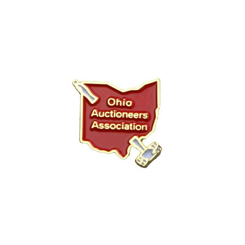 Ohio Auctioneers Association Small Lapel Pin - Fazoom