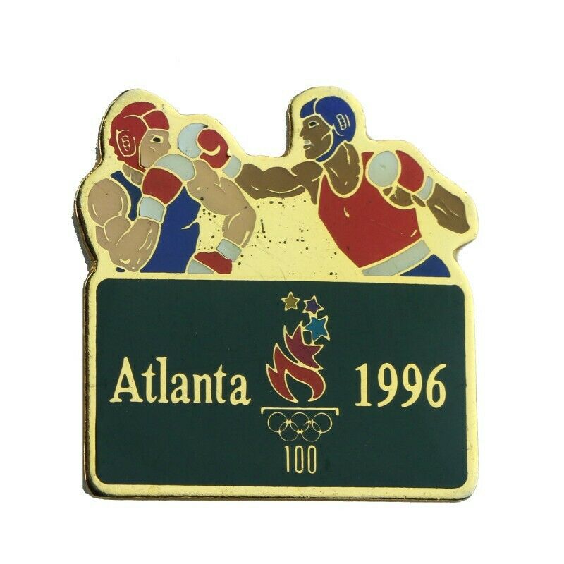 1996 Atlanta Summer Olympics Boxing Lapel Pin #411134 - Fazoom