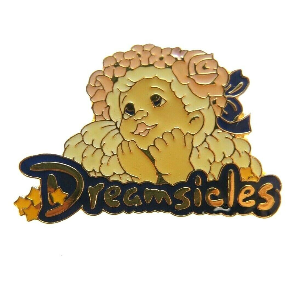 Dreamsicles Angels Cherub Figurine Figures Collector Lapel Pin - Fazoom