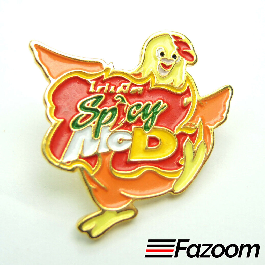 McDonald's Spicy McD Chicken Lapel Pin - Fazoom