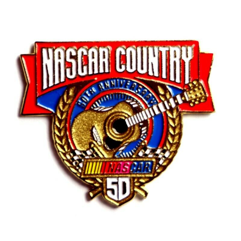 NASCAR Country 50th Anniversary 1998 Lapel Pin - Fazoom
