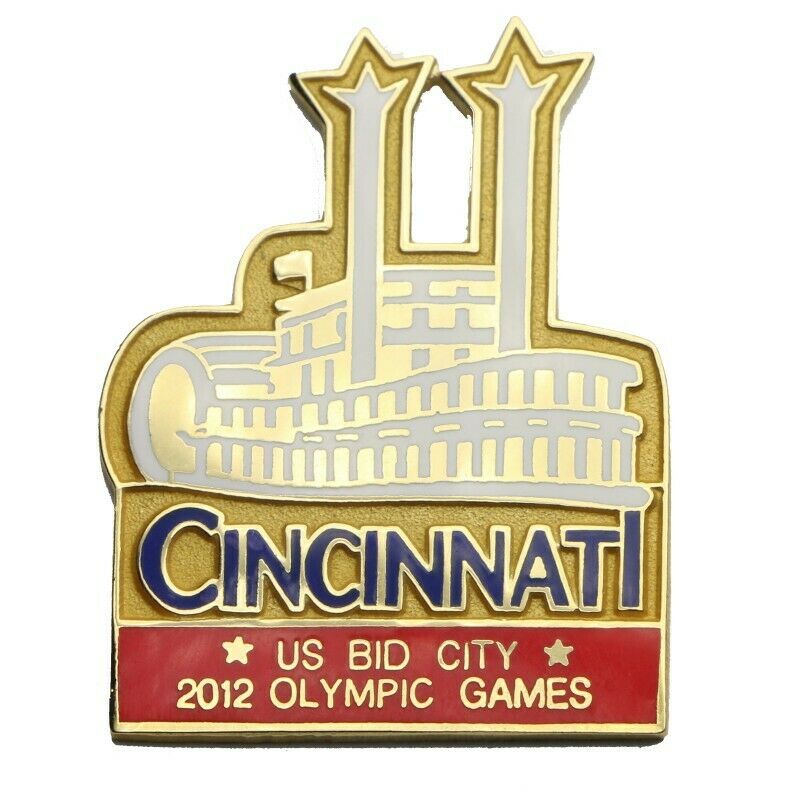 2012 Summer Olympics Cincinnati Steamboat Bid Lapel Pin - Fazoom