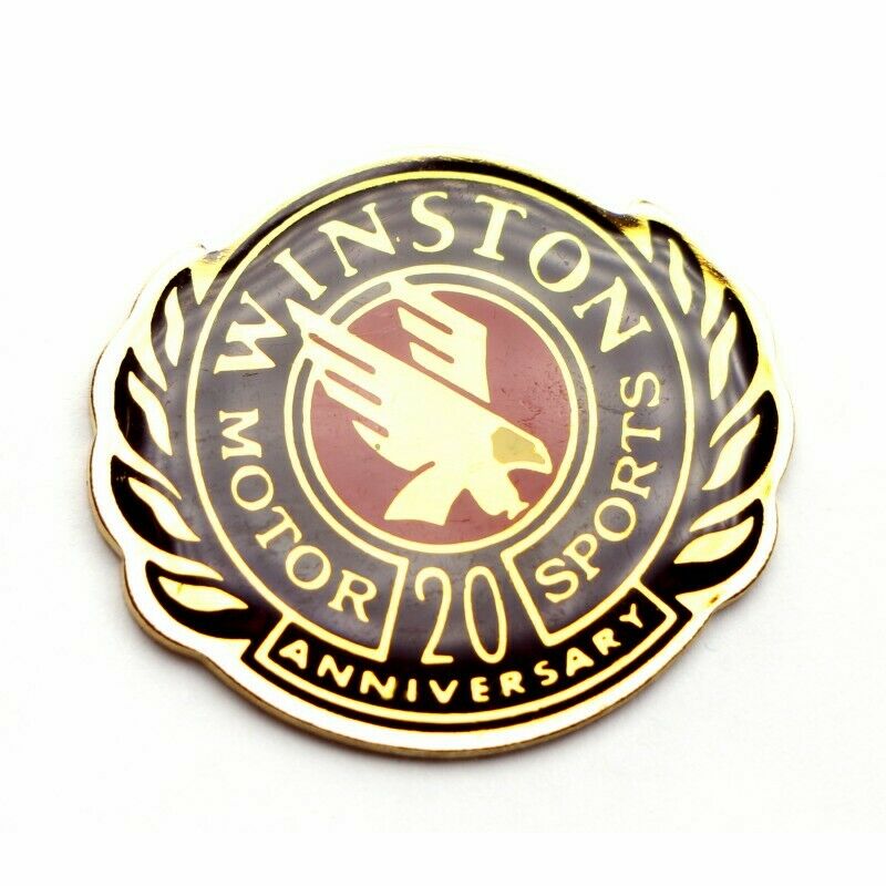Winston Motor Sports 20th Anniversary Lapel Pin - Fazoom