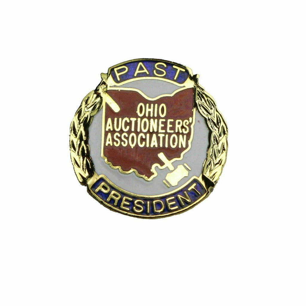 Ohio Auctioneers' Association Past President Lapel Pin - Fazoom