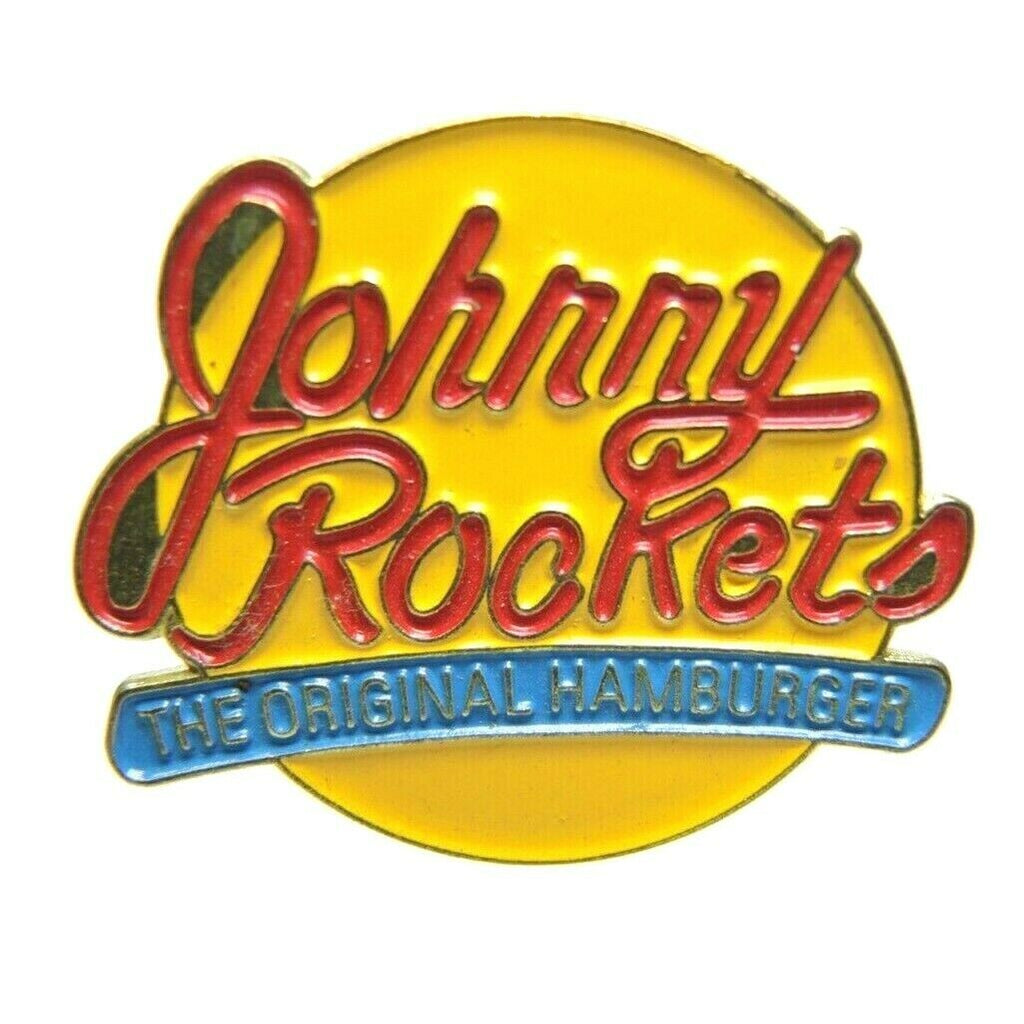 Johnny Rockets The Original Hamburger Stand Restaurant Advertising Lapel Pin - Fazoom