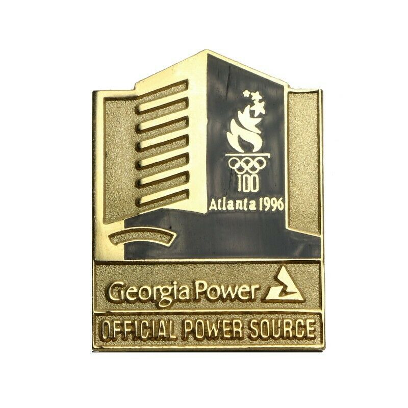 1996 Atlanta Summer Olympics Georgia Power Lapel Pin - Fazoom
