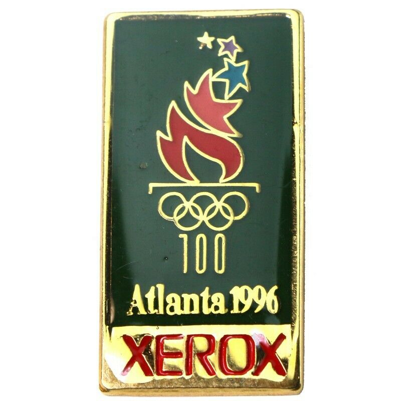 1996 Atlanta Summer Olympics Xerox Sponsor Lapel Pin #424385 - Fazoom