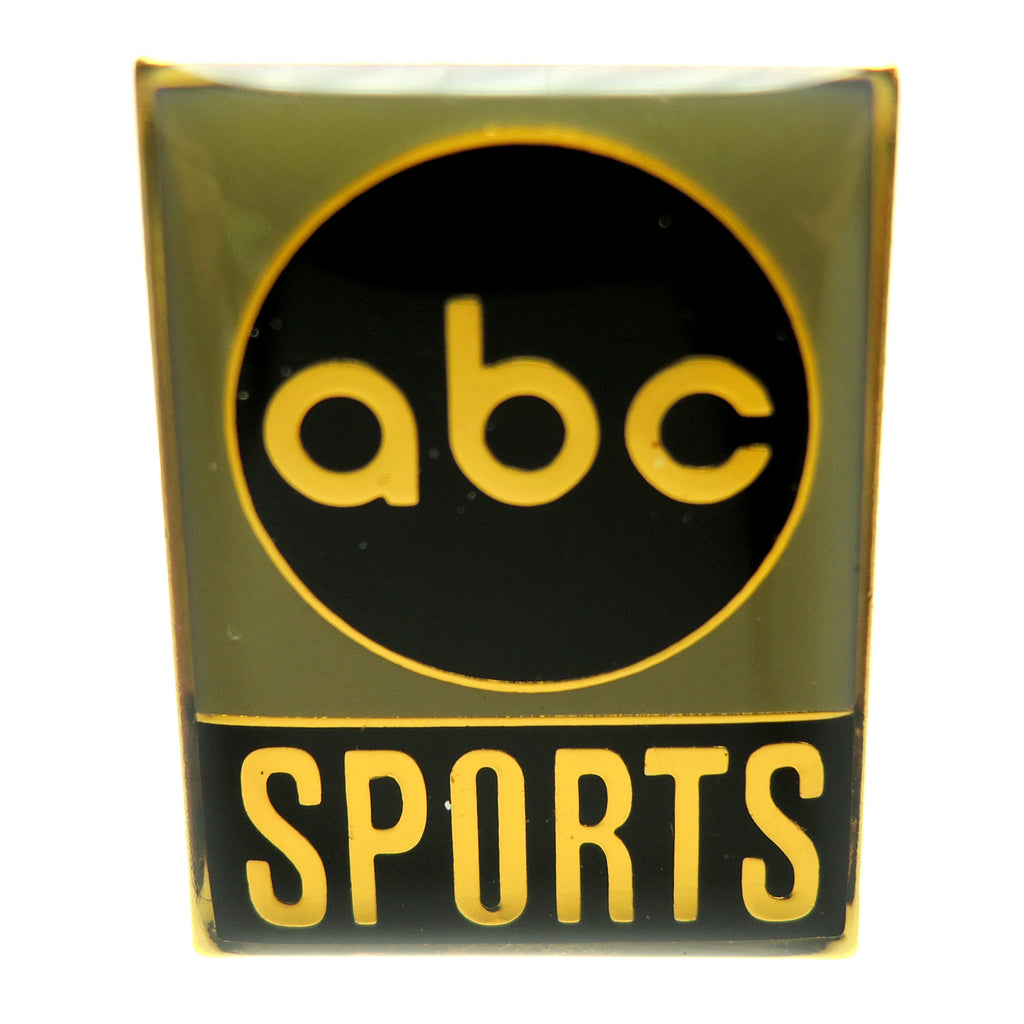 ABC Sports Media Vintage Green Lapel Pin - Fazoom