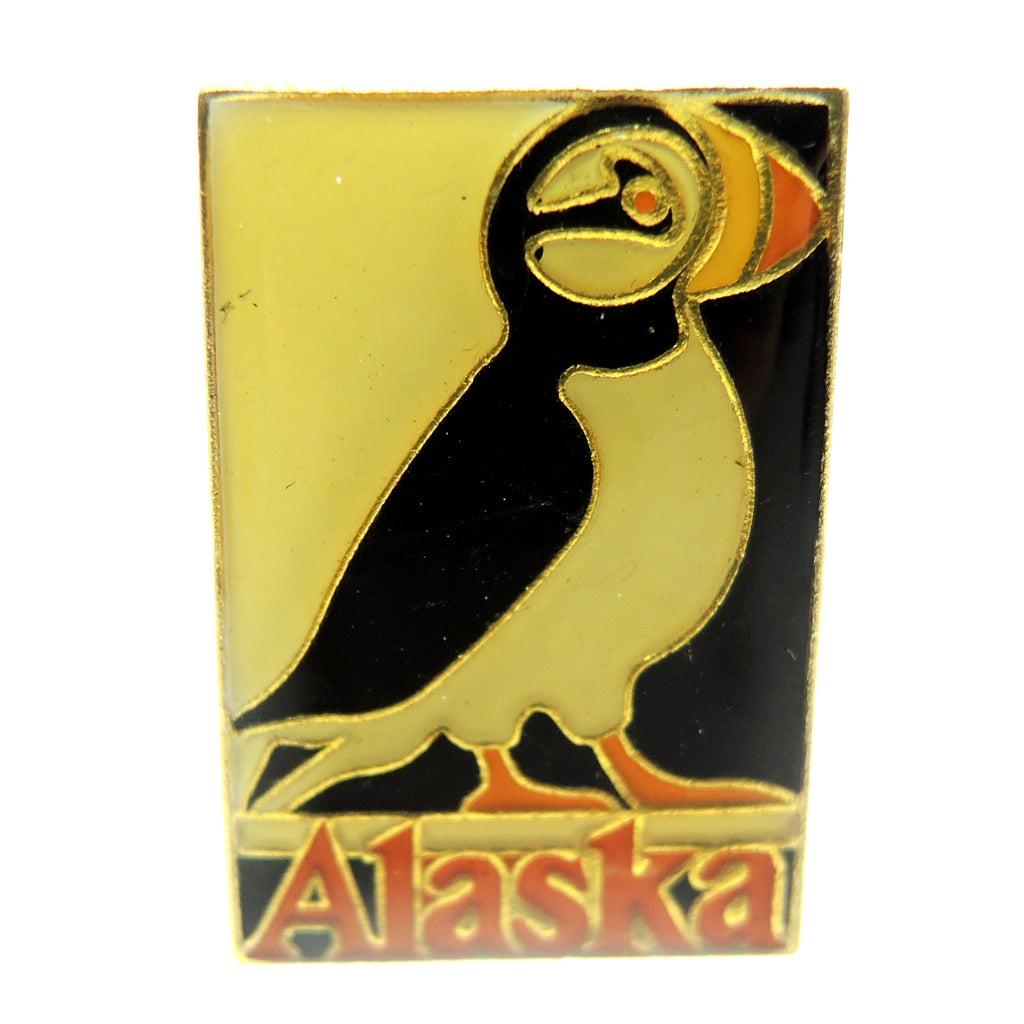 Alaska Puffin Lapel Pin