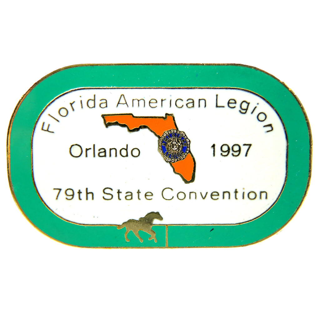 American Legion Florida 79th State Convention Orlando 1997 Lapel Pin