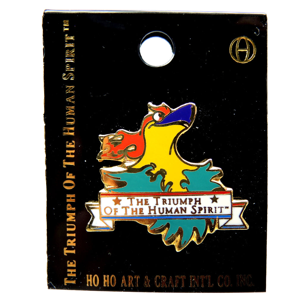 Atlanta 1996 Paralympics Blaze Mascot Triumph of the Human Spirit Lapel Pin