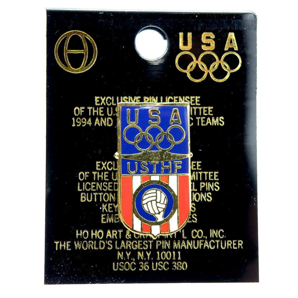 Atlanta 1996 Summer Olympic Games US Team Handball Federation USTHF Lapel Pin