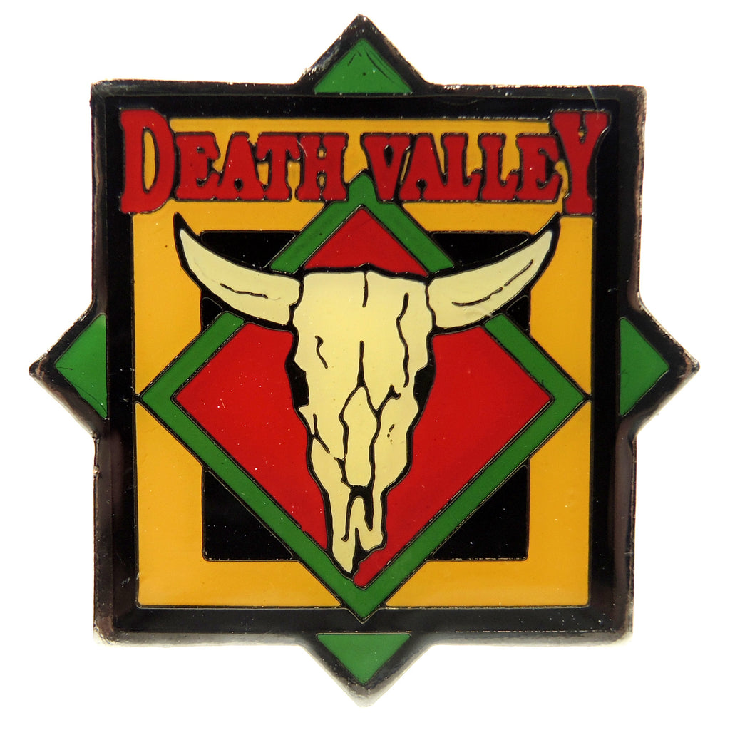 Death Valley National Park California Skull Lapel Pin