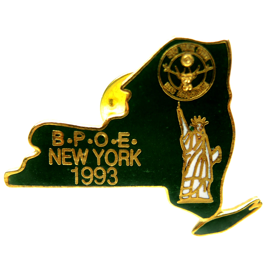 Elks BPOE New York 1993 Lapel Pin