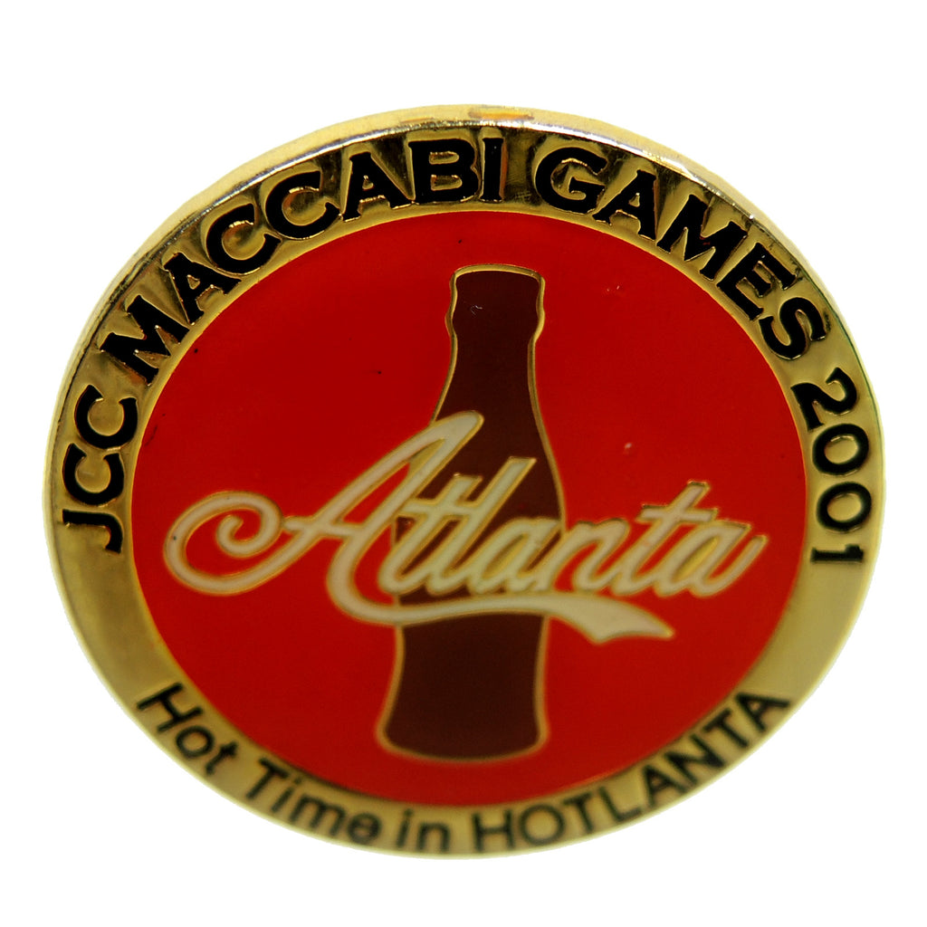 JCC MacCabi Games 2001 Atlanta Lapel Pin