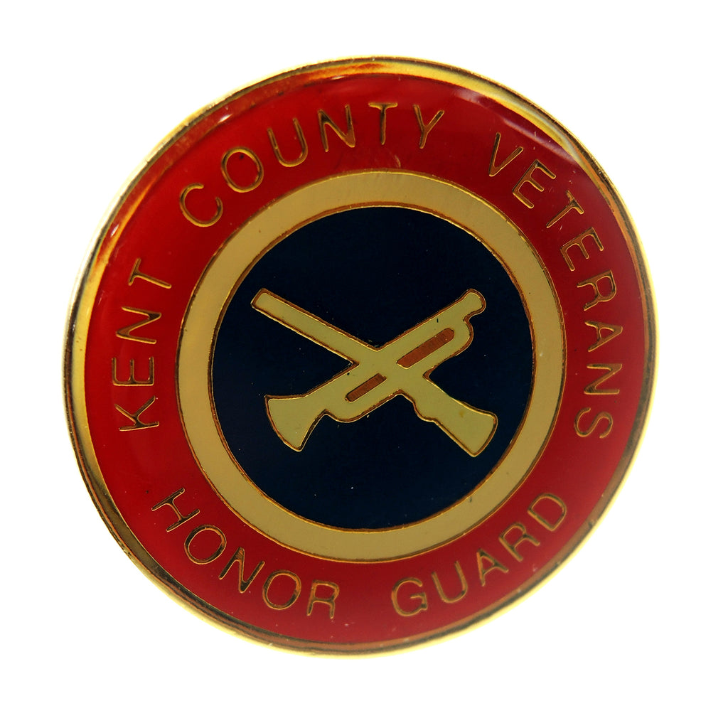 Kent County Veterans Honor Guard Michigan Lapel Pin