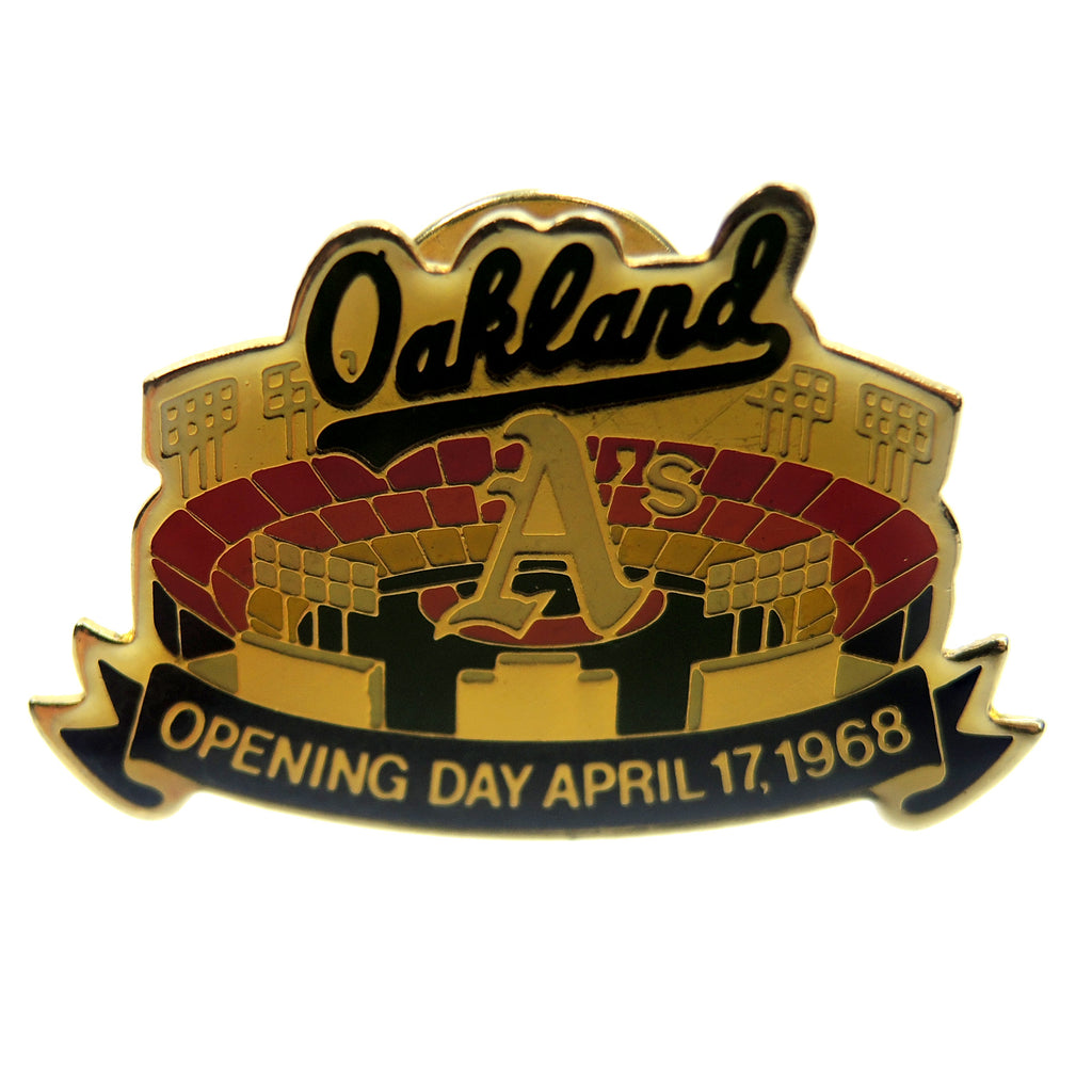 Oakland A's Opening Day April 17, 1968 Unocal 76 1988 2 of 6 Lapel Pin