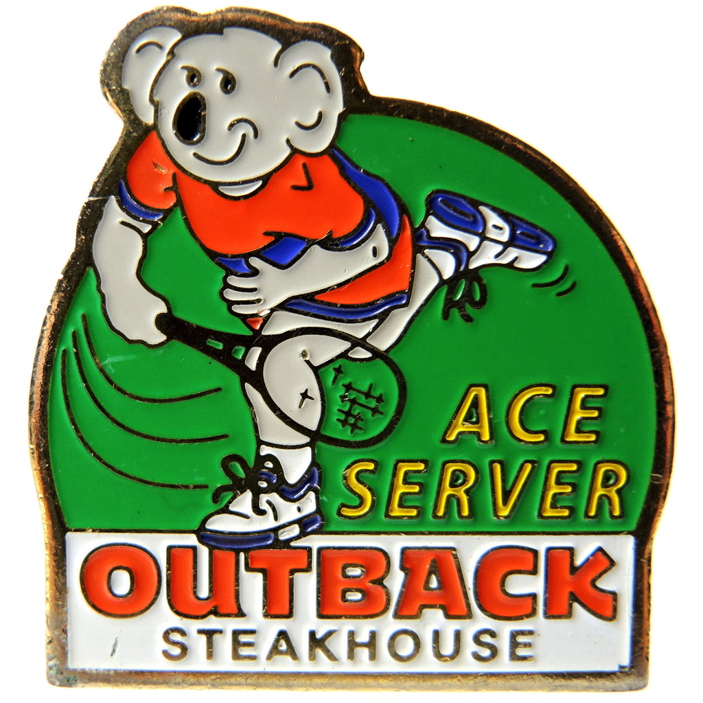 Outback Steakhouse Ace Server Lapel Pin - Fazoom
