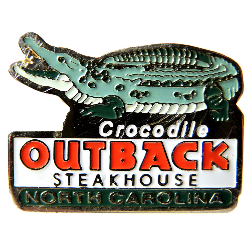 Outback Steakhouse Crocodile North Carolina Lapel Pin - Fazoom
