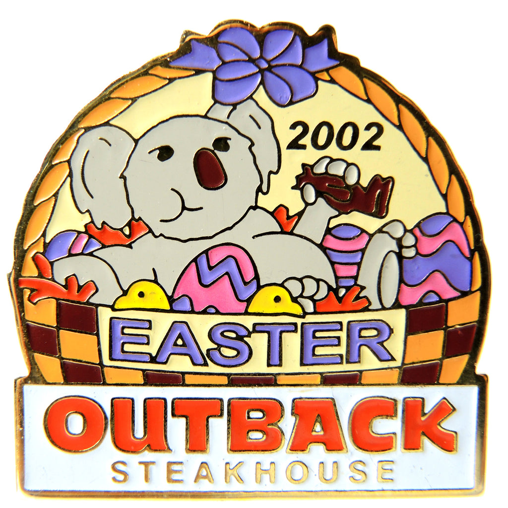 Outback Steakhouse Easter 2002 Lapel Pin - Fazoom
