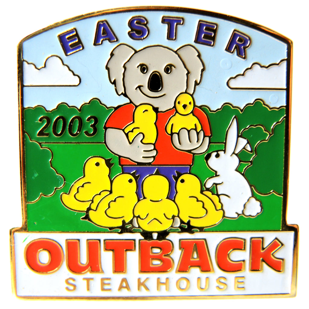 Outback Steakhouse Easter 2003 Lapel Pin - Fazoom