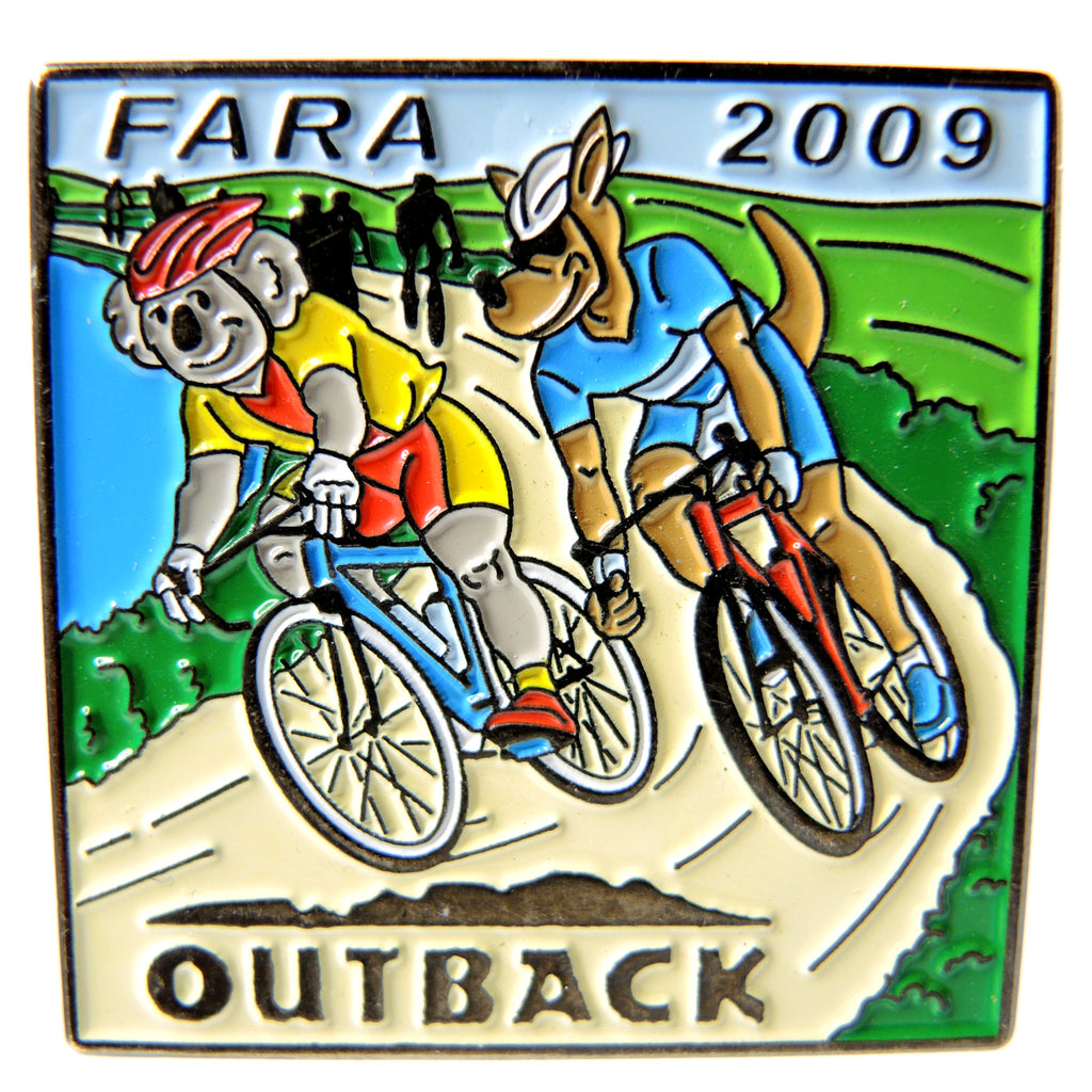 Outback Steakhouse FARA 2009 Cycling Lapel Pin - Fazoom