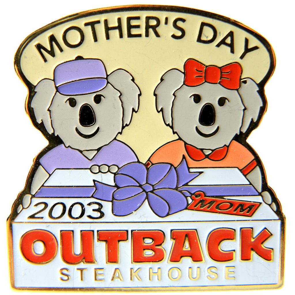 Outback Steakhouse Mother's Day 2003 Lapel Pin - Fazoom