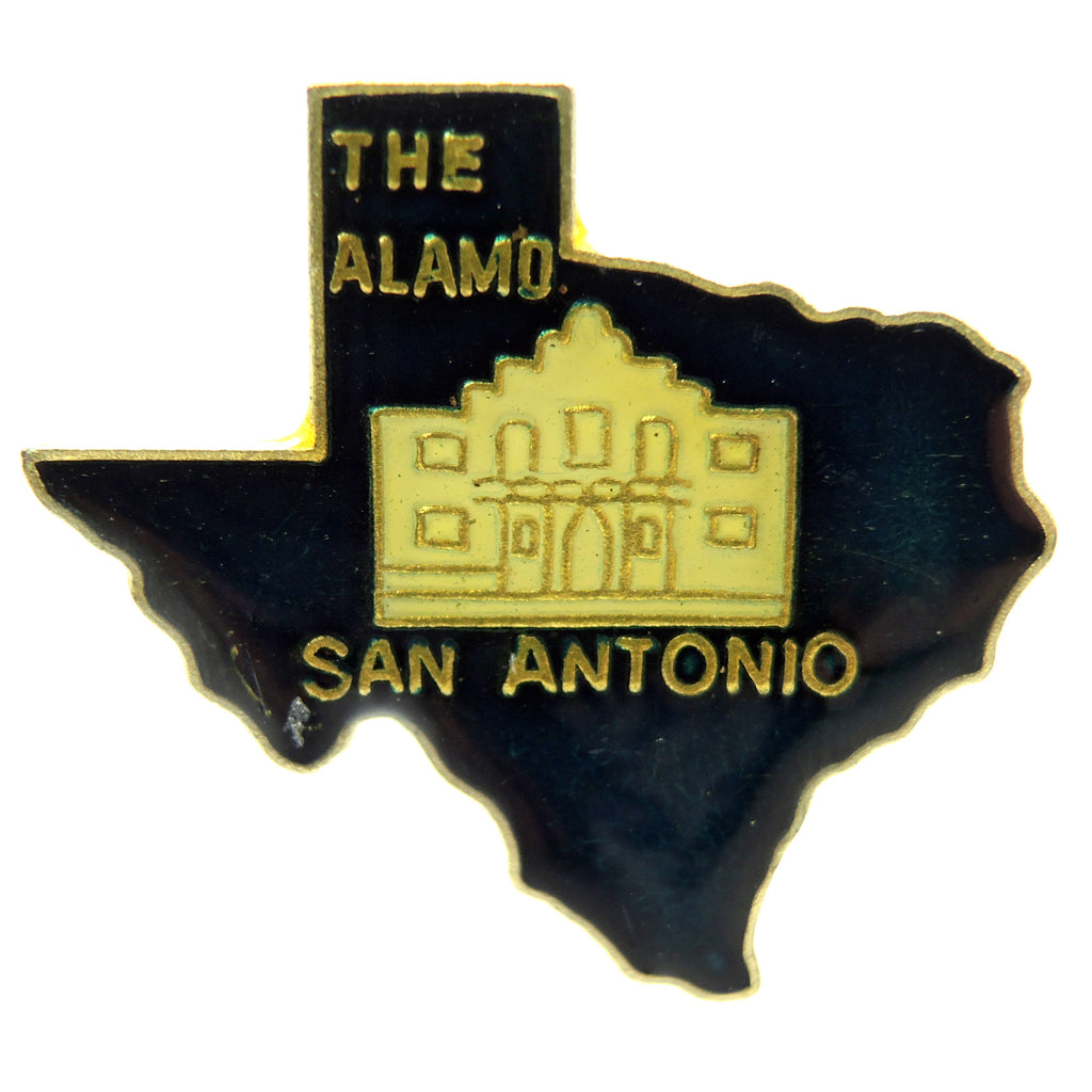 San Antonio Texas Alamo Navy Blue Lapel Pin