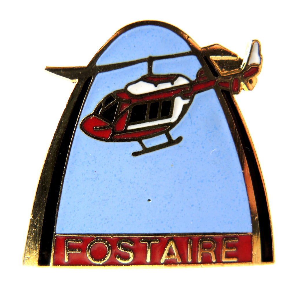 St. Louis Arch Fostaire Helicopter Tours Lapel Pin ~ Missouri - Fazoom