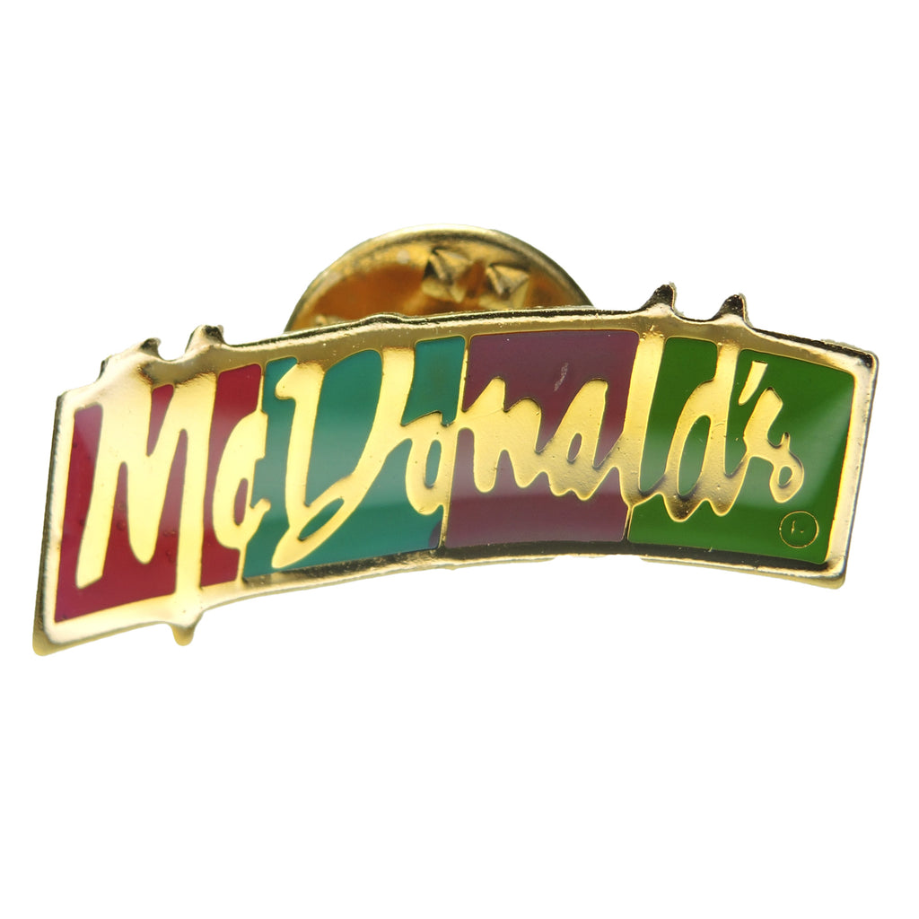 McDonald's Banner Lapel Pin