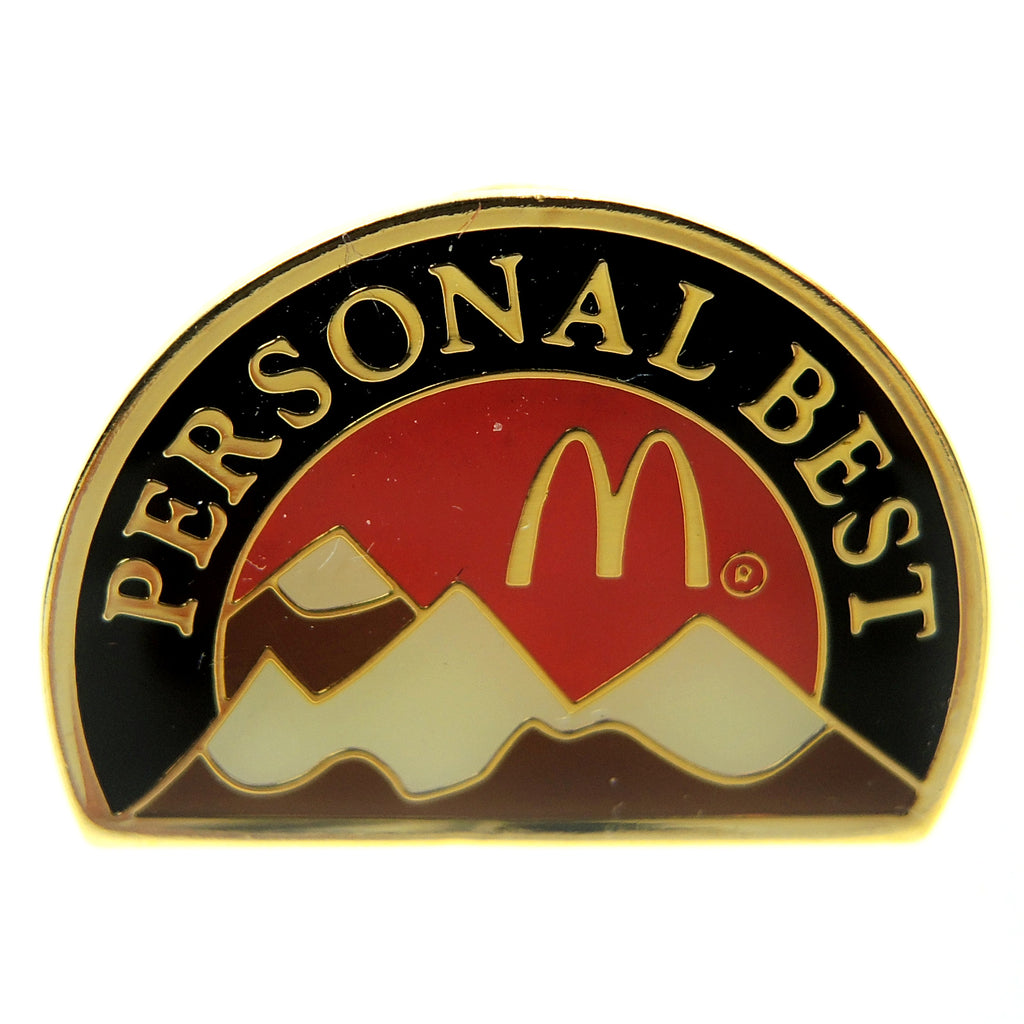 McDonald's Personal Best Mountains Lapel Pin - Fazoom
