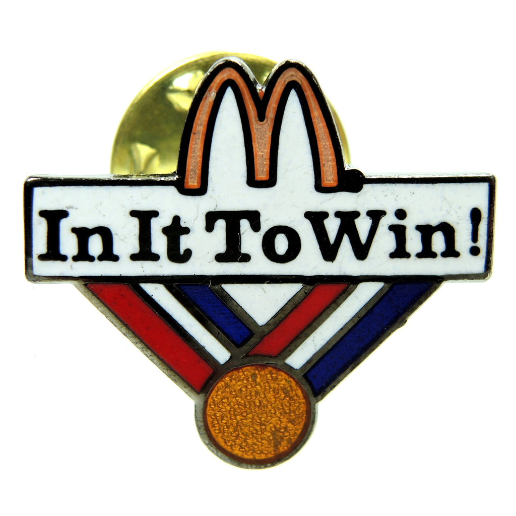 McDonald's In It To Win! Lapel Pin - Fazoom