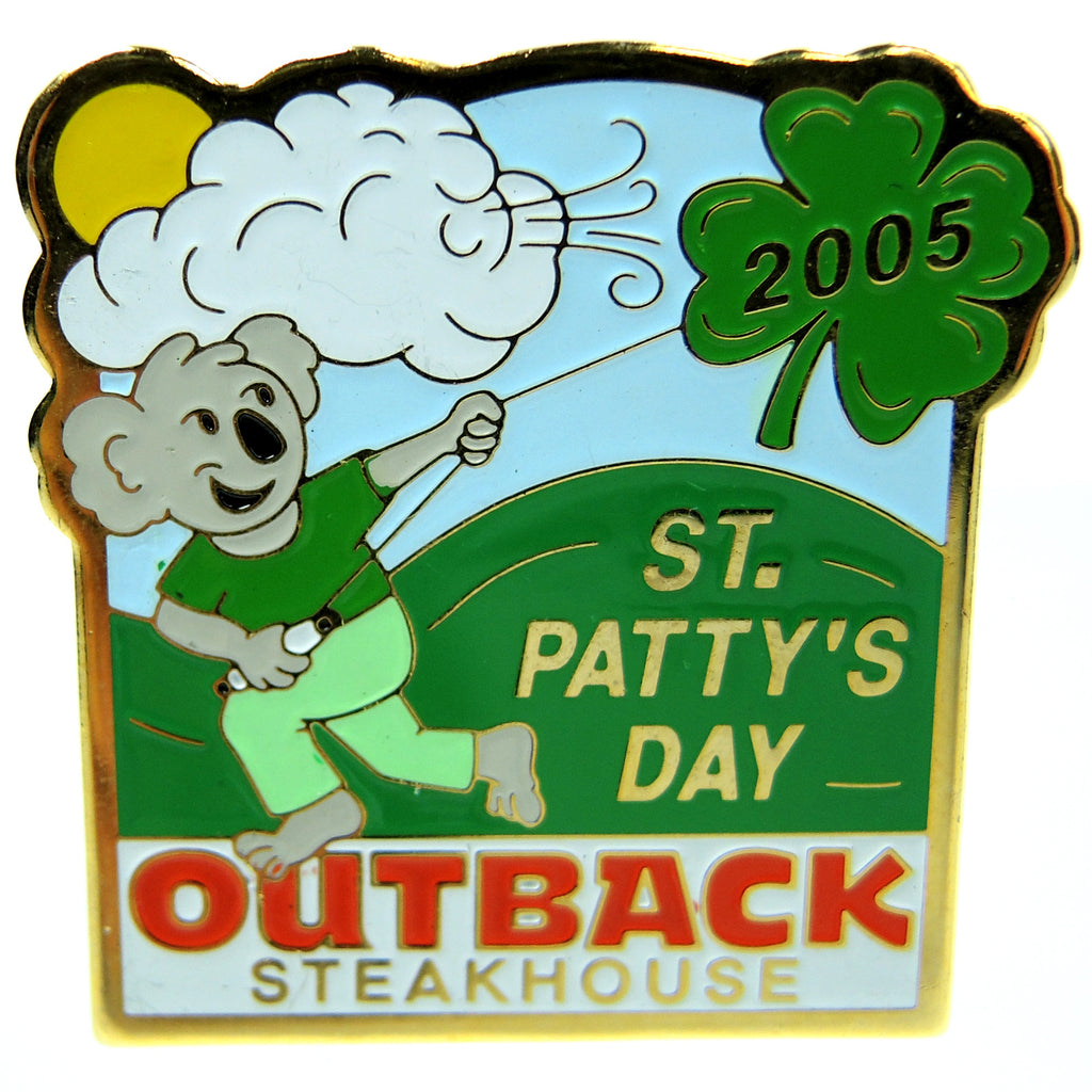 Outback Steakhouse St. Patty's 2005 Lapel Pin - Fazoom