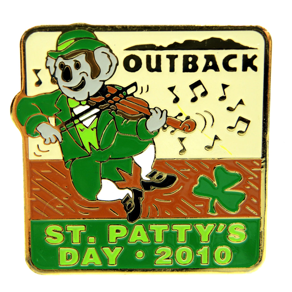 Outback Steakhouse St. Patty's 2010 Lapel Pin - Fazoom
