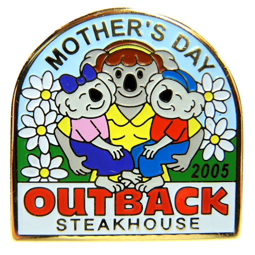 Outback Steakhouse Mother's Day 2005 Lapel Pin - Fazoom
