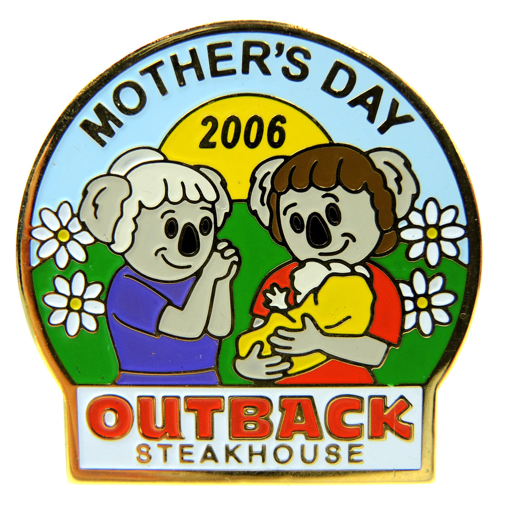 Outback Steakhouse Mother's Day 2006 Lapel Pin - Fazoom