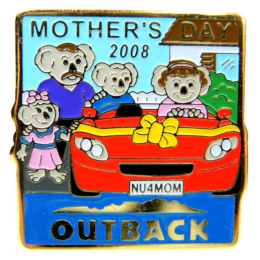 Outback Steakhouse Mother's Day 2008 Lapel Pin - Fazoom