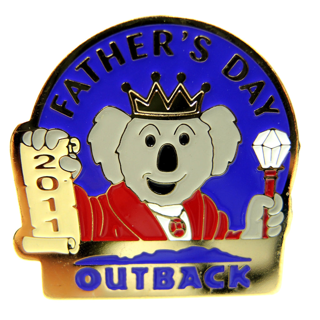Outback Steakhouse Father's Day 2011 Lapel Pin - Fazoom