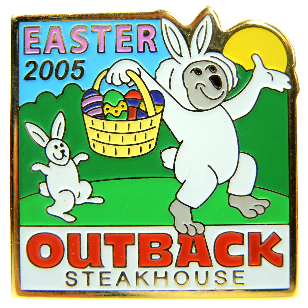 Outback Steakhouse Easter 2005 Lapel Pin - Fazoom